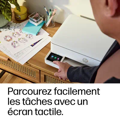 Envy Réf. 6120e Wireless All-in-One Couleur Imprimante, Instant Ink; Impression photo - HP - Multifonctions Jet d'encre - visuel 8