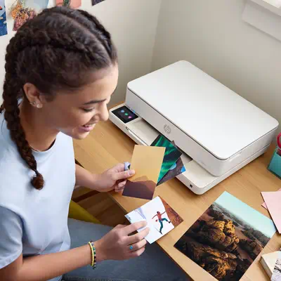 Envy Réf. 6120e Wireless All-in-One Couleur Imprimante, Instant Ink; Impression photo - HP - Multifonctions Jet d'encre - visuel 9