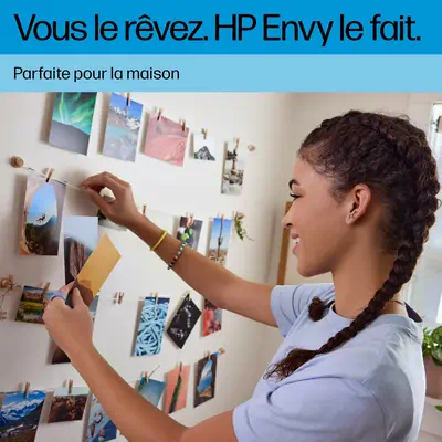 Envy Réf. 6520e Sans fil All-in-One Couleur Imprimante, Instant Ink; Impression photo - HP - Multifonctions Jet d'encre - visuel 4