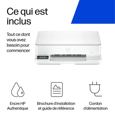 Envy 6110e Wireless All-in-One Couleur Imprimante, Instant Ink; Impression photo - HP - Multifonctions Jet d'encre - visuel 4