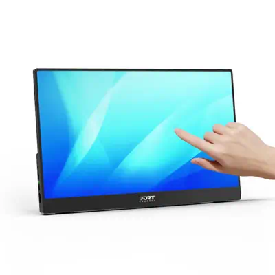 Port Designs 902101T écran plat de PC 39,6 cm (15.6") 1920 x 1080 pixels Full HD LCD Écran tactile N - Clavier - visuel 4