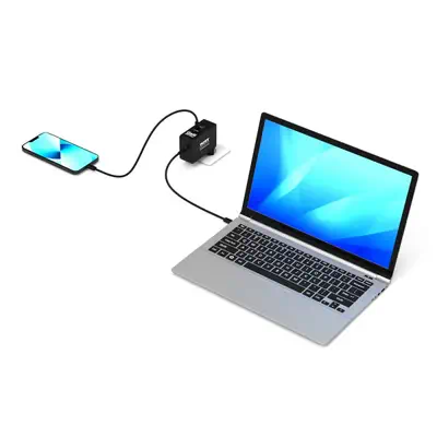 Port Designs 902103 chargeur d'appareils mobiles Ordinateur portable, Port Designs - visuel 1 - hello RSE - Connectivité polyvalente