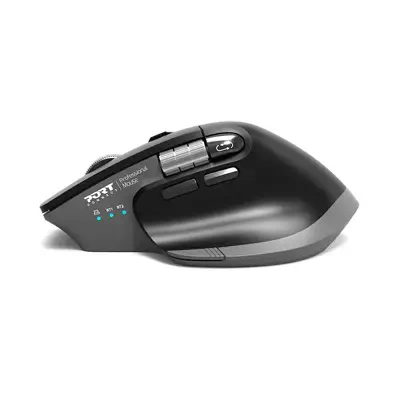 Port Designs 910203 souris Bureau Droitier RF sans fil + Bluetooth Optique 4000 DPI - Souris - visuel 3