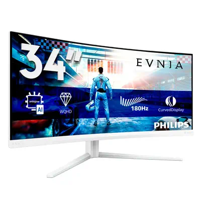Philips Evnia 5000 34M2C5501A/00 écran plat de PC 86,4 cm (34") 3440 x 1440 pixels Wide Quad HD LCD  - Ecran Ordinateur - visuel 4