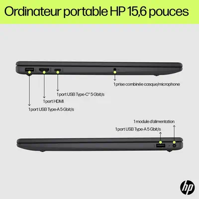 HP 15-fd0122nf Intel® Core™ i5 i5-1334U Ordinateur portable HP - visuel 1 - hello RSE - Stockage SSD PCIe NVMe™ M.2