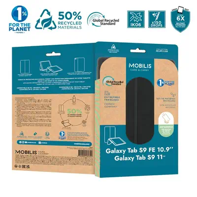 Mobilis Re.Life 27,9 cm (11") Folio porte carte Noir - Accessoires Tablette - visuel 6