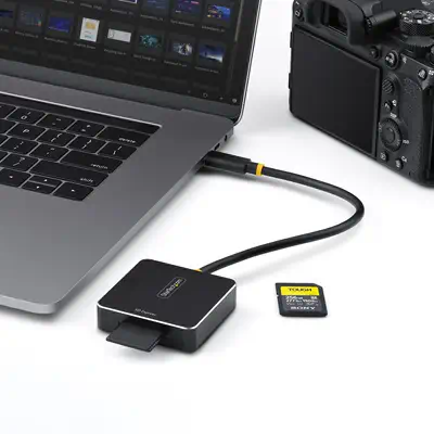 Lecteur de Cartes SD Express USB-C, USB 10Gbps, Lecteur de Cartes Mémoire Portable, Adaptateur USB T - StarTech - Accessoire Stockage - visuel 6