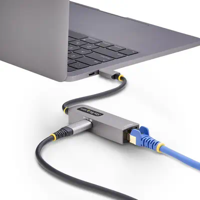 Adaptateur USB-C 2.5GbE vers Ethernet, 100W PD Pass-Through, NBASE-T NIC, Réseau USB 3.0 Type-C 2.5/ - StarTech - Station d'accueil pour portable - visuel 7
