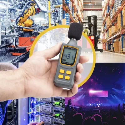 StarTech Sonomètre Numérique Portable avec Grand Écran - Accessoire Stockage - visuel 6