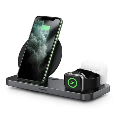 Urban Factory SWC35UF chargeur d'appareils mobiles Casques, Smartwatch, téléphone Noir Batterie Rech - Souris - visuel 2