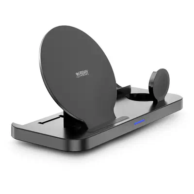 Urban Factory SWC35UF chargeur d'appareils mobiles Casques, Smartwatch, téléphone Noir Batterie Rech - Souris - visuel 3