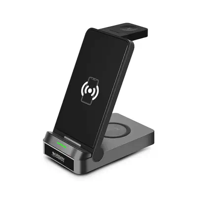 Urban Factory SWC40UF chargeur d'appareils mobiles Universel Noir USB Recharge sans fil Charge rapid - Souris - visuel 1