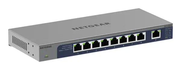NETGEAR GS108MX-100EUS commutateur réseau Non-géré L2 Gigabit Ethernet Netgear - visuel 1 - hello RSE - Qualité de construction fiable