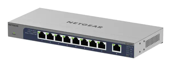 NETGEAR GS108MX-100EUS commutateur réseau Non-géré L2 Gigabit Ethernet (10/100/1000) Montage sur le  - Netgear - Switchs et Hubs - visuel 8