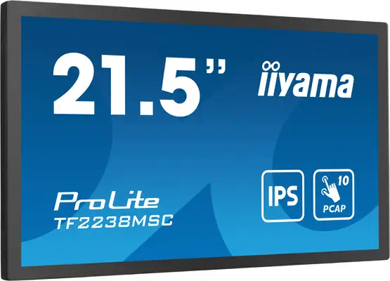 iiyama TF2238MSC-B1 Écran d'affichage dynamique Carte A numérique 55,9 cm (22") LED 600 cd/m² Full H - Ecran Ordinateur - visuel 4