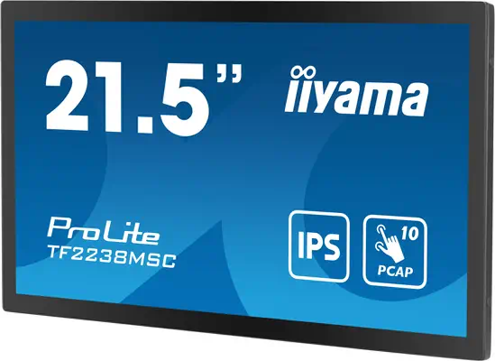 iiyama TF2238MSC-B1 Écran d'affichage dynamique Carte A numérique 55,9 cm (22") LED 600 cd/m² Full H - Ecran Ordinateur - visuel 6