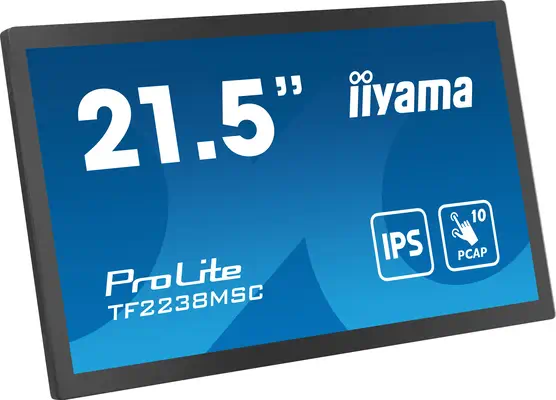 iiyama TF2238MSC-B1 Écran d'affichage dynamique Carte A numérique 55,9 cm (22") LED 600 cd/m² Full H - Ecran Ordinateur - visuel 5