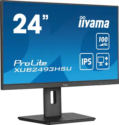 iiyama XUB2493HSU-B7 écran plat de PC 60,5 cm (23.8") 1920 x 1080 pixels Full HD LED Noir - Ecran Ordinateur - visuel 7