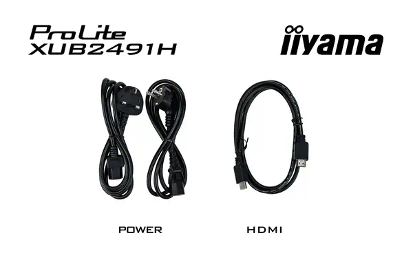 iiyama ProLite XUB2491H-B1 écran plat de PC 60,5 cm (23.8") 1920 x 1080 pixels Full HD LED Noir - Ecran Ordinateur - visuel 10