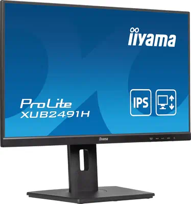 iiyama ProLite XUB2491H-B1 écran plat de PC 60,5 cm (23.8") 1920 x 1080 pixels Full HD LED Noir - Ecran Ordinateur - visuel 3