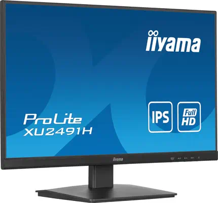 iiyama ProLite XU2491H-B1 écran plat de PC 60,5 cm (23.8") 1920 x 1080 pixels Full HD LED Noir - Ecran Ordinateur - visuel 3