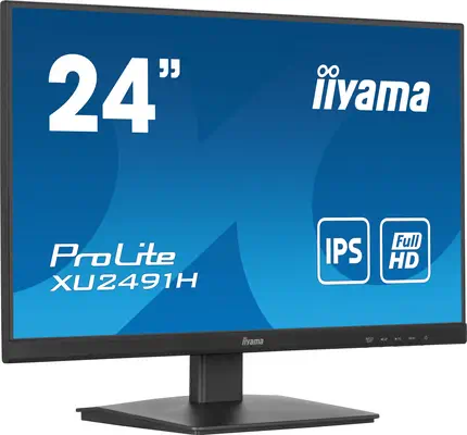 iiyama ProLite XU2491H-B1 écran plat de PC 60,5 cm (23.8") 1920 x 1080 pixels Full HD LED Noir - Ecran Ordinateur - visuel 2