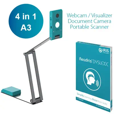 IRIScan Visualizer 7 + Readiris Dyslexic 2.0 - I.R.I.S. - Scanner - visuel 1