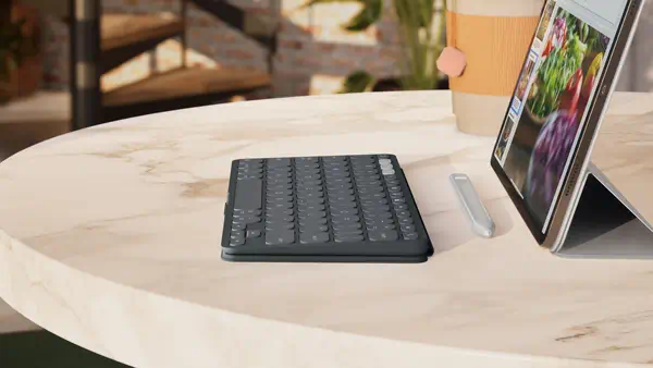 Logitech Keys-To-Go 2 AZERTY Français Bluetooth Graphite - Clavier - visuel 10