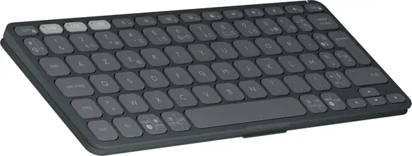 Logitech 920-012967 clavier Universel Bluetooth AZERTY Français Graphite Logitech - visuel 1 - hello RSE - Puissamment portable. Une empreinte réduite