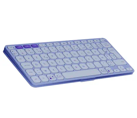 Logitech Keys-To-Go 2 AZERTY Français Bluetooth Lilas - Clavier - visuel 4