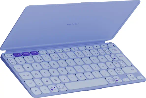 Logitech 920-012969 clavier Universel Bluetooth AZERTY Français Lilas - Clavier - visuel 1