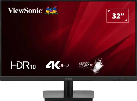 Viewsonic VA VS19992 écran plat de PC 81,3 cm (32") 3840 x 2160 pixels 4K Ultra HD LED Noir - Ecran Ordinateur - visuel 1