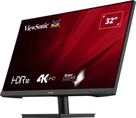 Viewsonic VA VS19992 écran plat de PC 81,3 cm (32") 3840 x 2160 pixels 4K Ultra HD LED Noir - Ecran Ordinateur - visuel 3