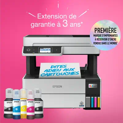 Epson EcoTank ET-5185 Jet d'encre A4 4800 x 1200 DPI 37 ppm Wifi - Multifonctions Jet d'encre - visuel 8