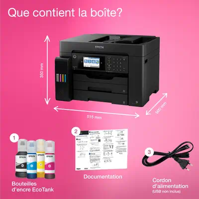 Epson EcoTank ET-16655 Jet d'encre A3 4800 x 1200 DPI 32 ppm Wifi - Multifonctions Jet d'encre - visuel 6