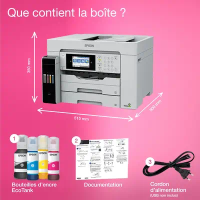 Epson EcoTank Pro ET-16685 Jet d'encre A3 4800 x 1200 DPI 25 ppm Wifi - Multifonctions Jet d'encre - visuel 8