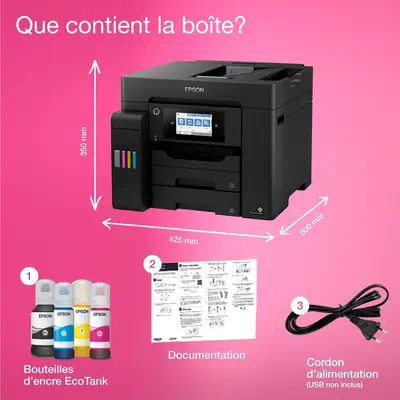 Epson EcoTank ET-5855 Jet d'encre A4 4800 x 2400 DPI 25 ppm Wifi - Multifonctions Jet d'encre - visuel 10