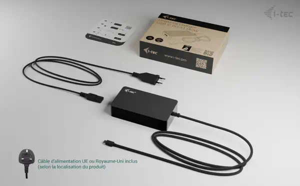 i-tec Universal Charger USB-C PD 3.1 140 W - I-Tec - Chargeur et alimentation - visuel 6