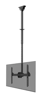 Neomounts CL35-440BL16L Support de plafond pour écran de 37-70" - h106-156 cm - Support Fixe & Mobile - visuel 1