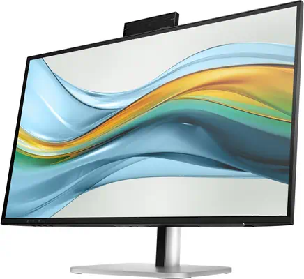 Écran de conférence QHD USB-C HP Series 5 HP - visuel 1 - hello RSE - Webcam nette de 5 Mpx préservant votre confidentialité