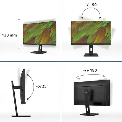Philips 3000 series 27B1U3900/00 écran plat de PC Philips - visuel 1 - hello RSE - Conception ergonomique