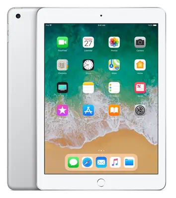 iPad 6 9.7'' 128Go - Argent - WiFi - Grade Reconditionné en France Bon état - Apple - Tablette reconditionnée - visuel 1