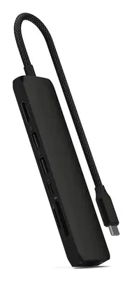 Satechi ST-P7SK hub & concentrateur USB Type-C 10000 Mbit/s Noir - Station d'accueil pour portable - visuel 5