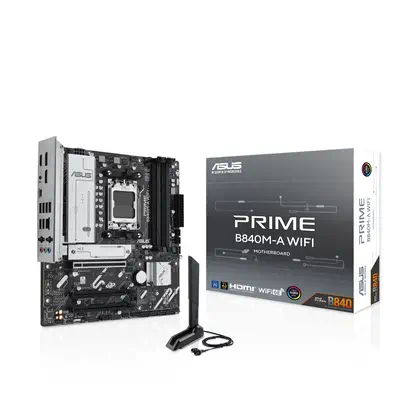 ASUS PRIME B840M-A WIFI AMD B840 Emplacement AM5 micro ATX - Asus - Carte mère - visuel 10