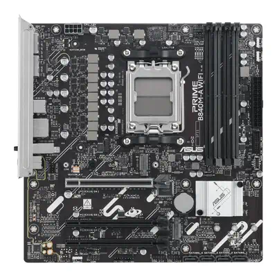 ASUS PRIME B840M-A WIFI AMD B840 Emplacement AM5 micro ATX - Asus - Carte mère - visuel 6