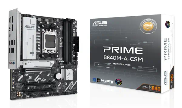 ASUS PRIME B840M-A-CSM AMD B840 Emplacement AM5 micro ATX - Asus - Carte mère - visuel 8