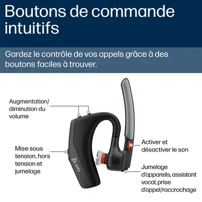 Micro-casque Poly Voyager Legend 30 - Casque Micro - visuel 6