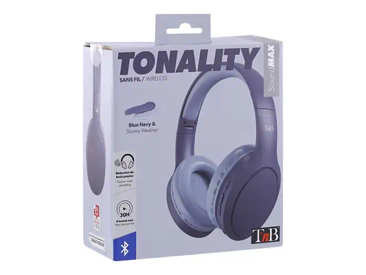 TNB TONALITY On-ear Bluetooth headphones T'NB - Casque Micro - visuel 7