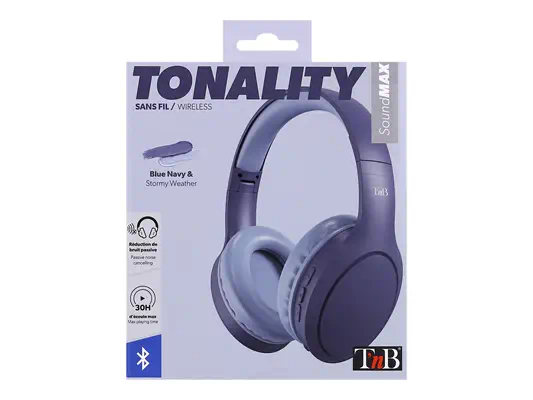 TNB TONALITY On-ear Bluetooth headphones T'NB - Casque Micro - visuel 2