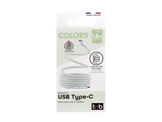 TNB USB-C/USB-C cable 1.5m - T'NB - Câble USB - visuel 2